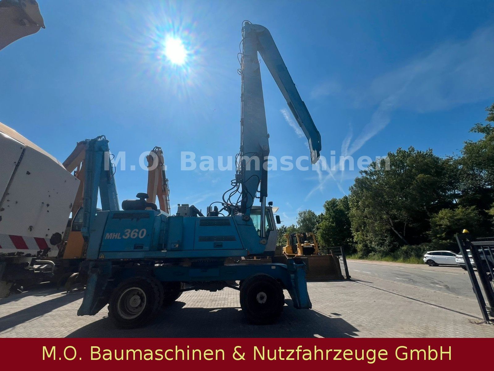 Fahrzeugabbildung Fuchs MHL 360 /Verstellbare Kabine/Magnetanlage/