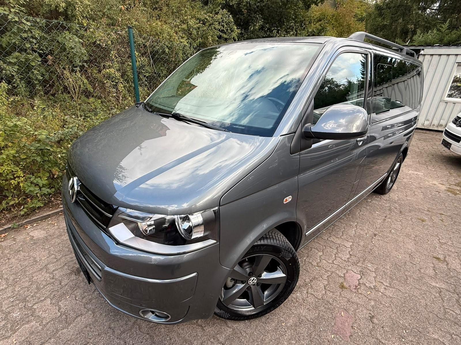 VOLKSWAGEN T5 MULTIVAN TEAM 2.0 TDI 140ch DSG - 7 PLACES - APPLE CARPLAY - CHAUFFAGE AUXILIAIRE - ATTELAGE - SIÈGES CHAUFFANTS