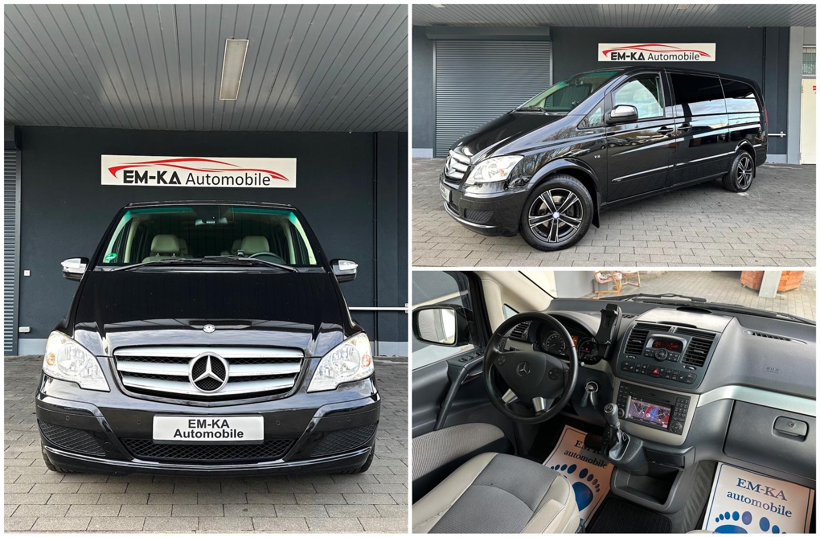 Mercedes-Benz Viano 3.0 CDI Lang°Leder°Nav°AHK°2xSch.Türen°Cam