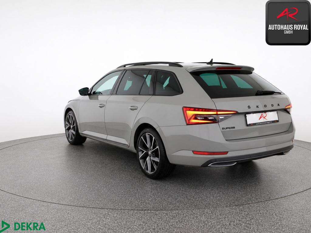 Skoda Superb 2023 г. Серый, пробег 55854 км