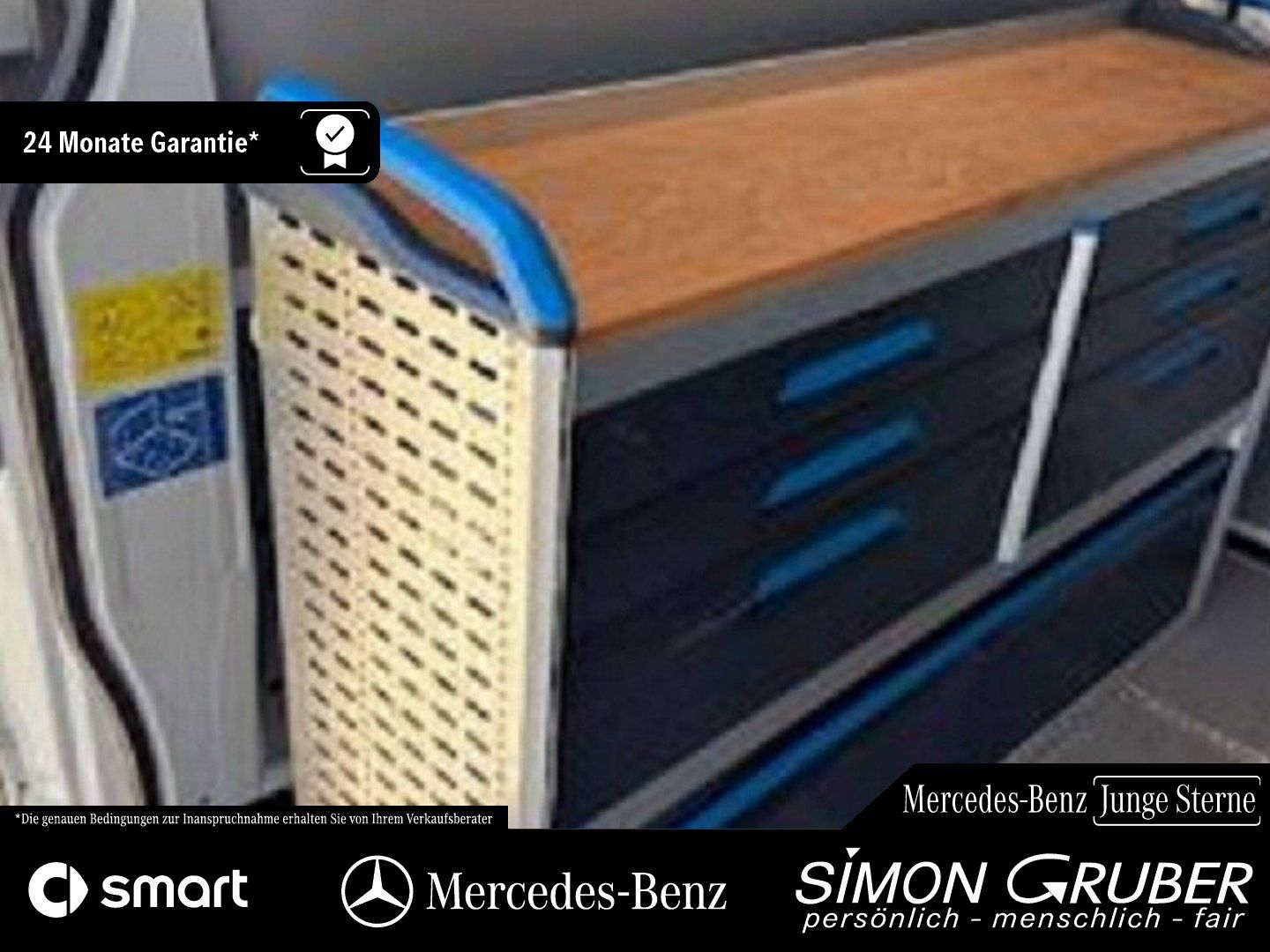 Fahrzeugabbildung Mercedes-Benz Sprinter 315 Standard L2H2 Werkstatt Sortimo