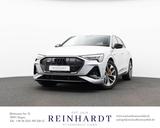 Audi E-TRON 50 2x S LINE BLACK PANO/AHK/360°/SIDE/SHZ - silberne Audi e-tron