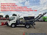 Mitsubishi Canter Fuso 6S15 Winter Schneeschild Salzstreuer - Gebraucht Schneeschild