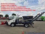 Mitsubishi Canter Fuso 6S15 Winter Schneeschild Salzstreuer - Gebraucht Radlader Schneeschild