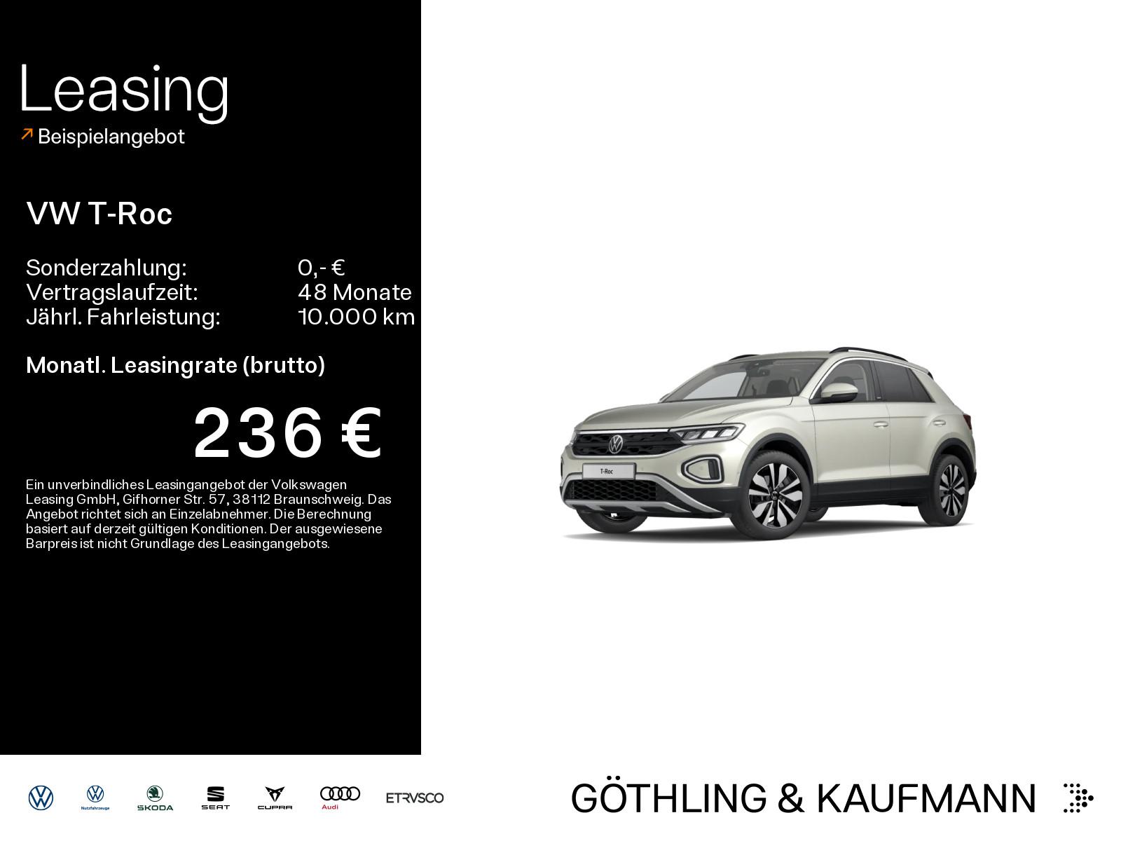 Volkswagen T-Roc 1.5 TSI Life DSG*NAVI*AHK*SHZ*PDC*