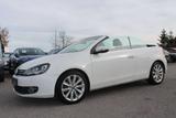 Volkswagen Golf Cabriolet 1,4 TSI DSG NAVI XENON PDC STANDH - mit Benzin-Antrieb: Teilleder, Cabrio, mit Klimaautomatik