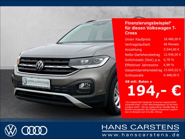 Volkswagen T-Cross 1,0 TSI Life OPF 6-Gang Navi Klima