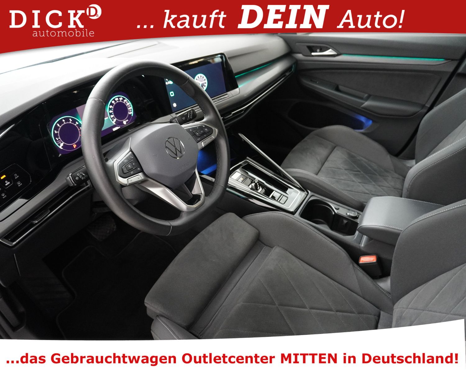 Fahrzeugabbildung Volkswagen Golf VIII 1.5 eTSI DSG Style MEMO+MASS+VIRTU+ACC