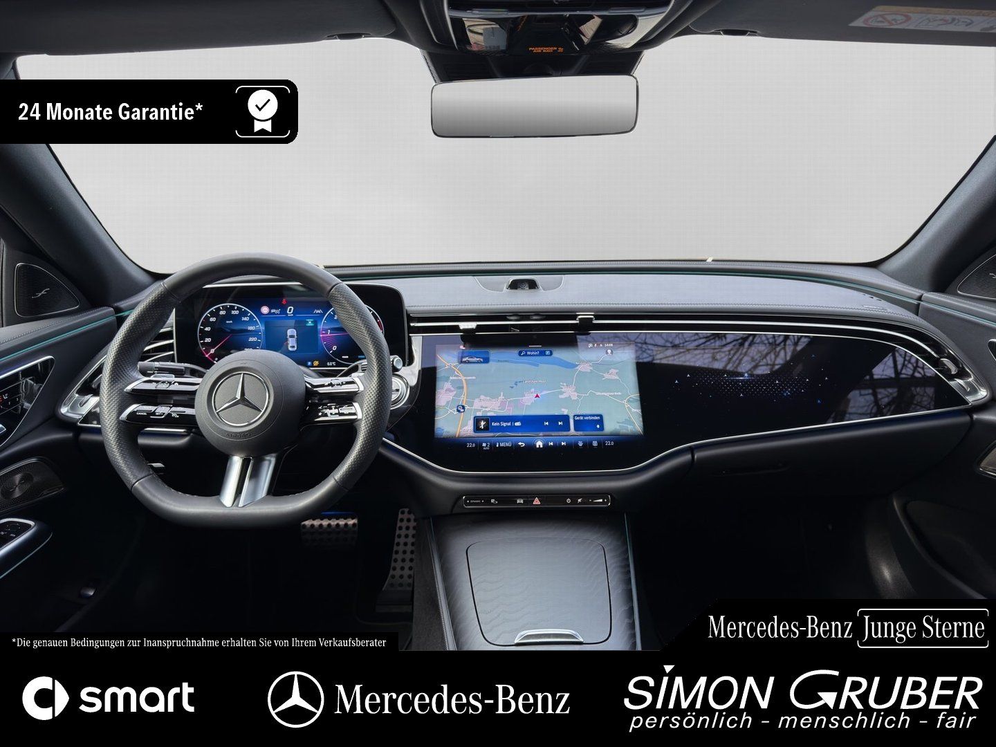 Fahrzeugabbildung Mercedes-Benz E 220 d AMG MBUX Superscreen 360° Burm KeyGo 21"