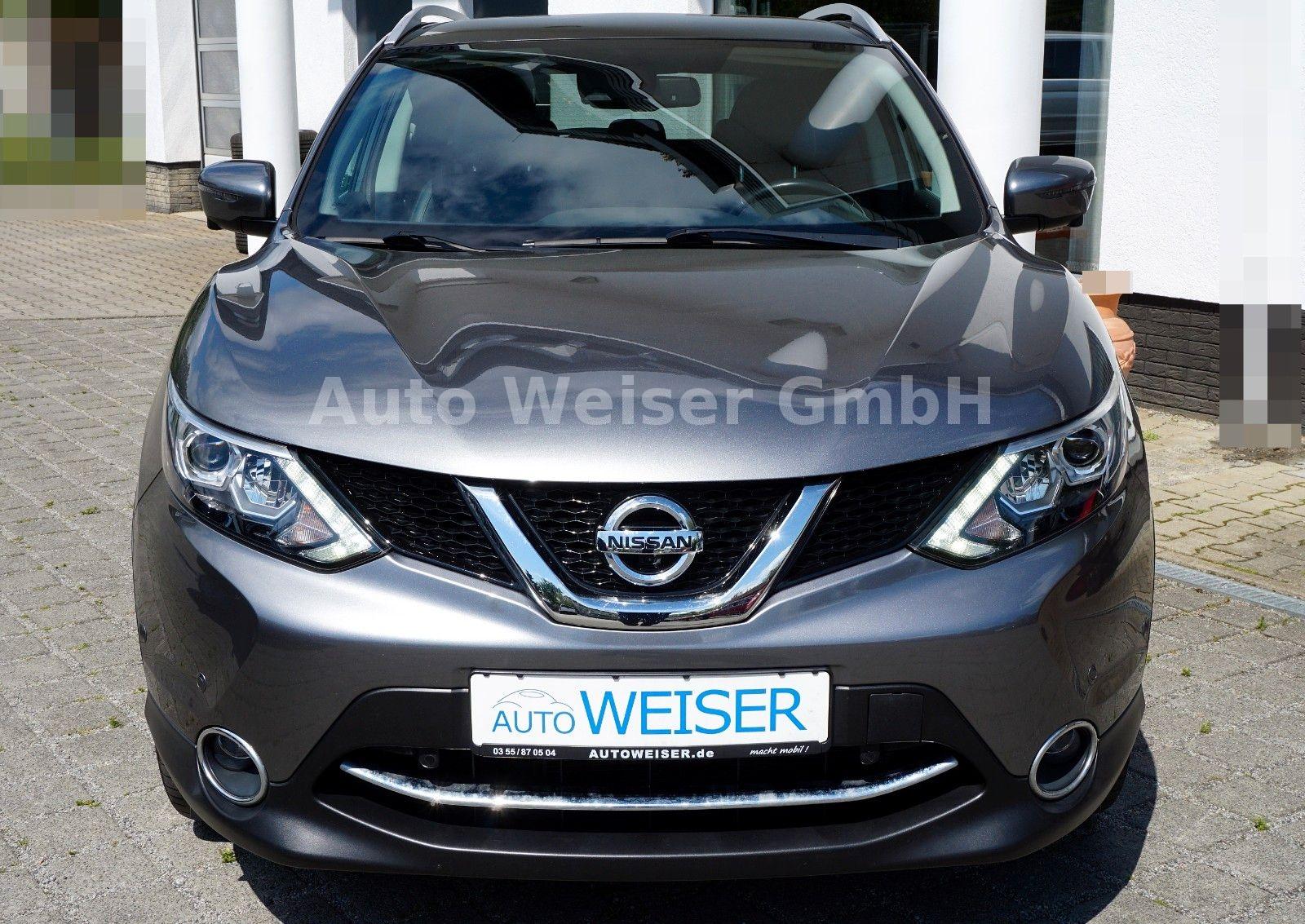 Nissan Qashqai Tekna LED Kamera Navi Leder SHZ