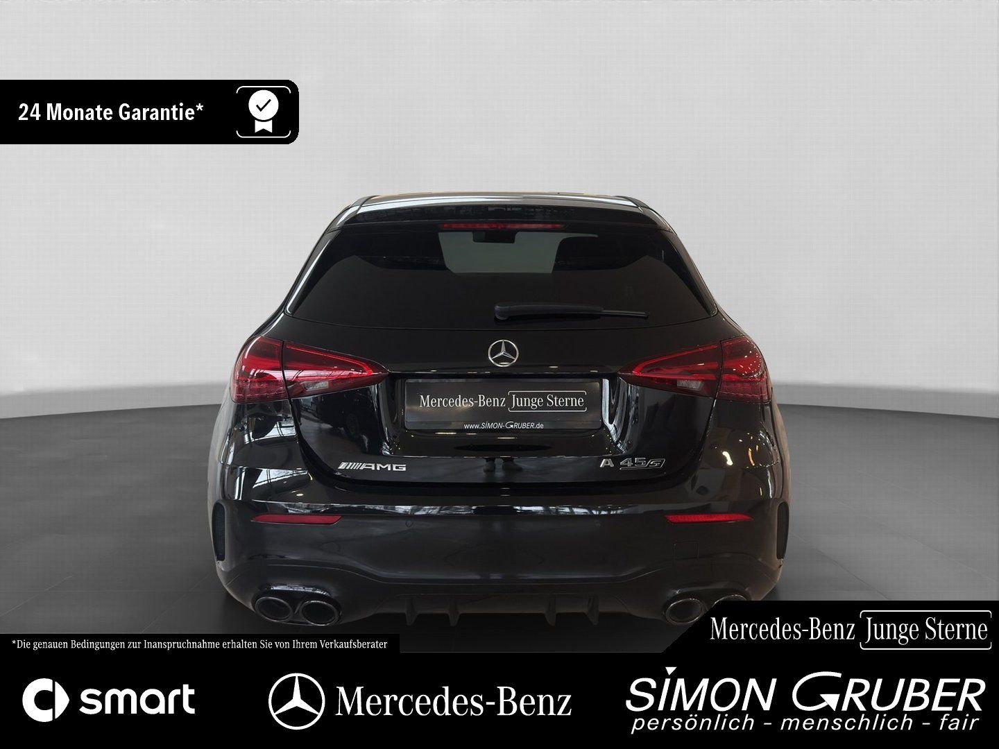 Fahrzeugabbildung Mercedes-Benz A 45 S 4M AMG Pano Leder HUD Burm MBeam Driver 3