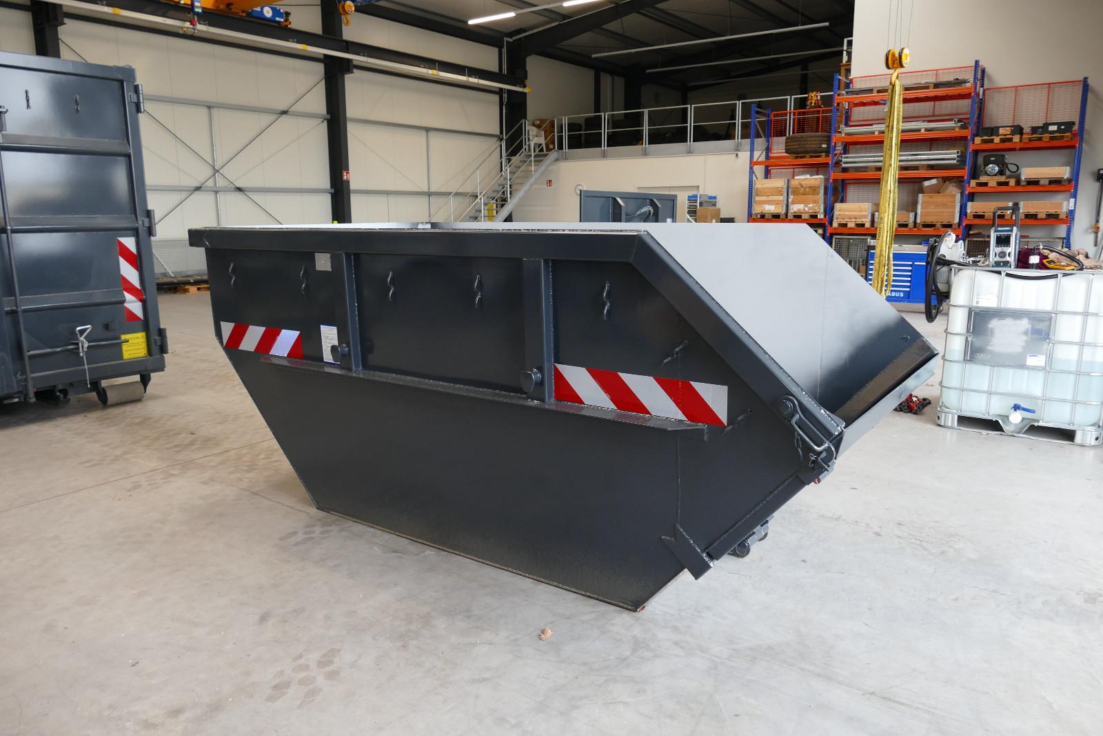 Andere 7 m³ Absetzmulde mit Bauschuttklappe