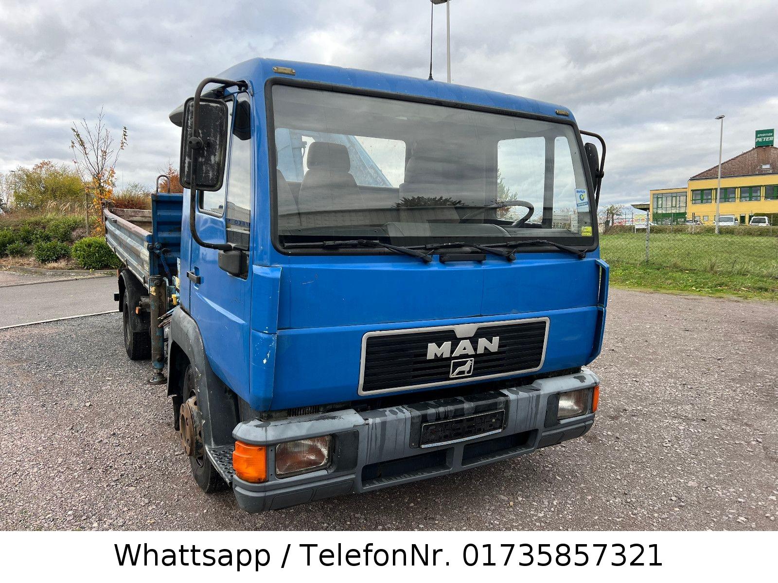 MAN L2000 MEILLER*Kipper*Ladekran*TÜV 03/26