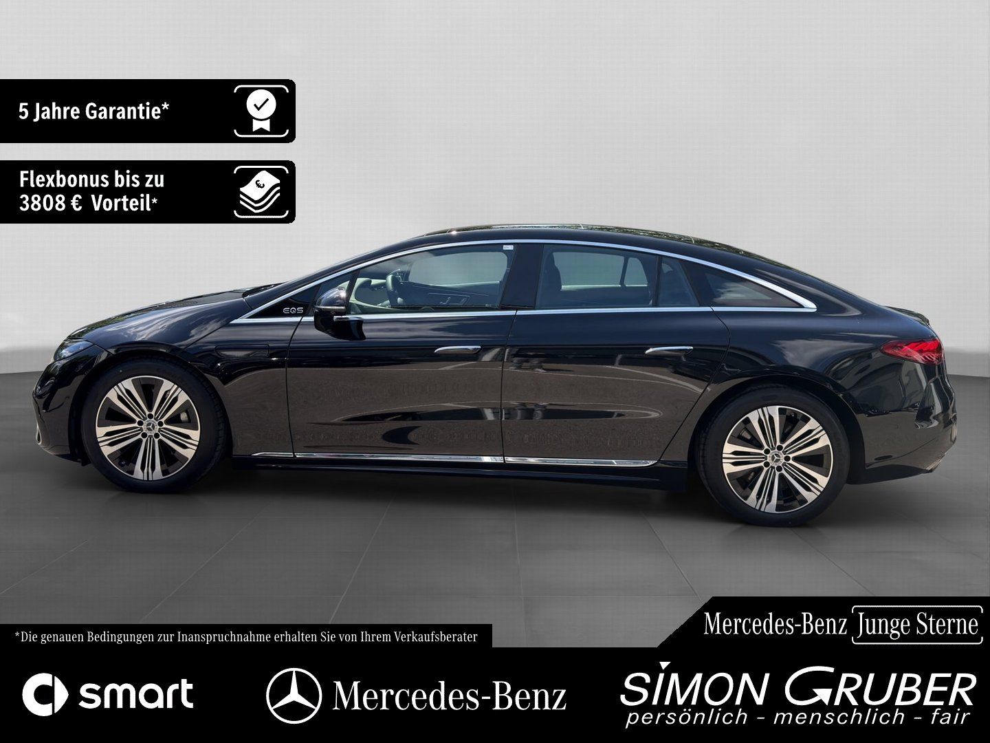 Fahrzeugabbildung Mercedes-Benz EQS 500 4M AMG Massage Sitzklima AHK Mod 2026