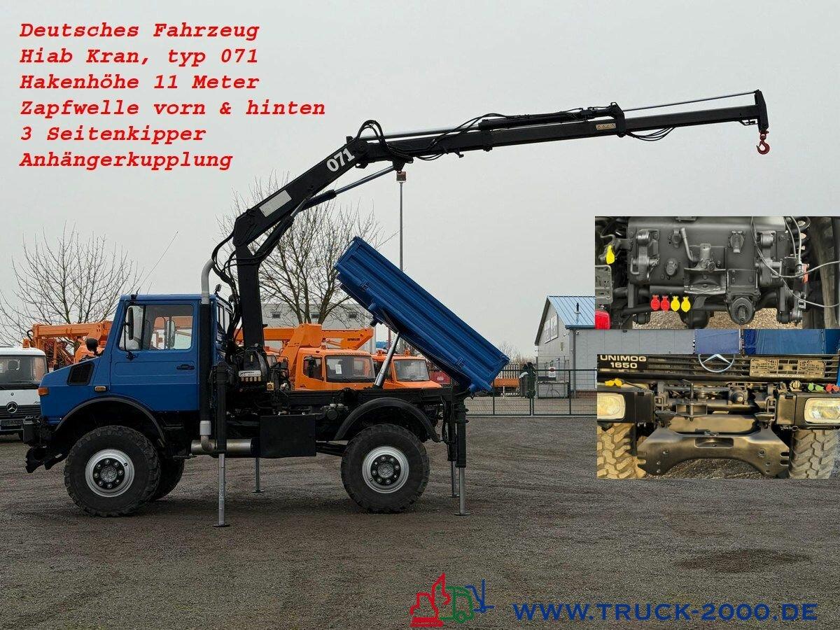 Unimog U1650 Hiab 071AW - 5+6 Steuerkreis - 2Zapfwellen