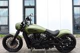 Indian Scout Bobber 240er Heckumbau Miller Rick Felgen - CHOPPER BOBBER