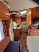 Fiat Hobby Wohnmobil , 2 separate Doppelbetten  - Fiat Separate Dusche