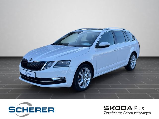 Skoda Octavia Combi 1.6 TDI Style AHK PANO LEDER NAVI