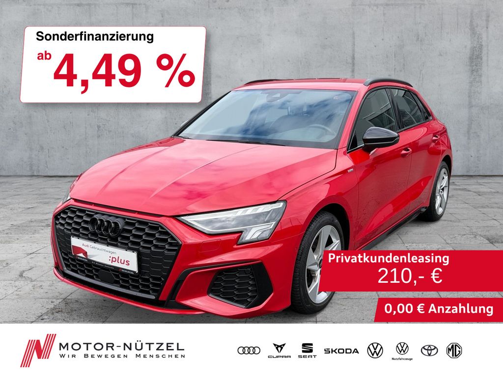 Audi A3 Sportback 30 TDI S-LINE LED+SHZ+GRA+2xPDC+DAB