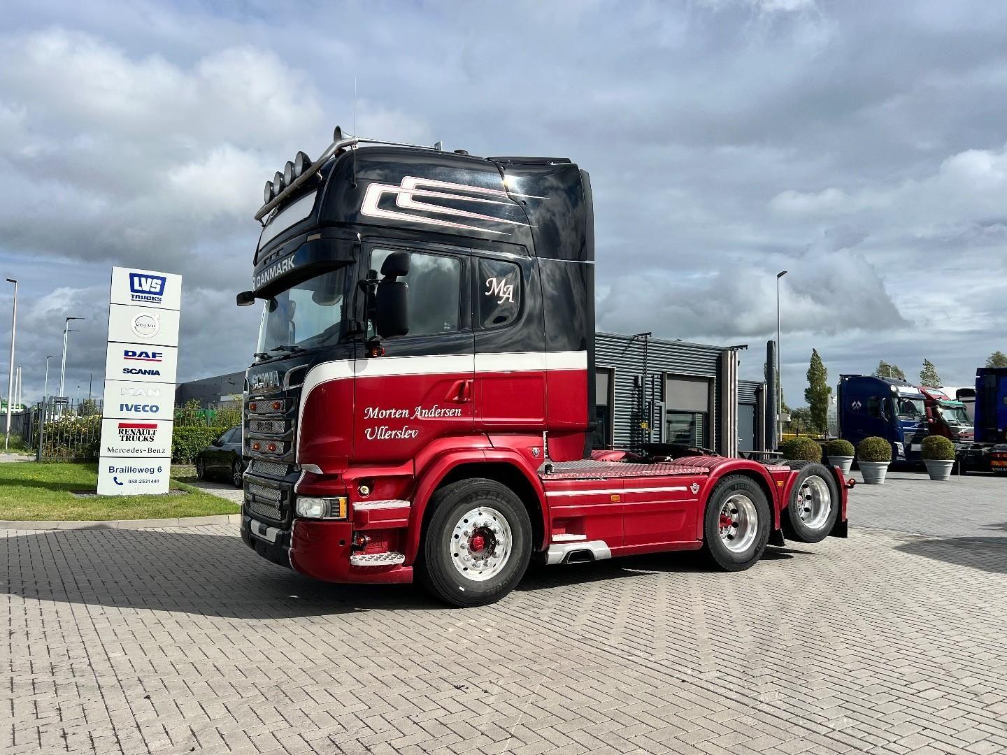 Scania R580 V8 6x2 trekker Retarder / Full Air / Hydrau