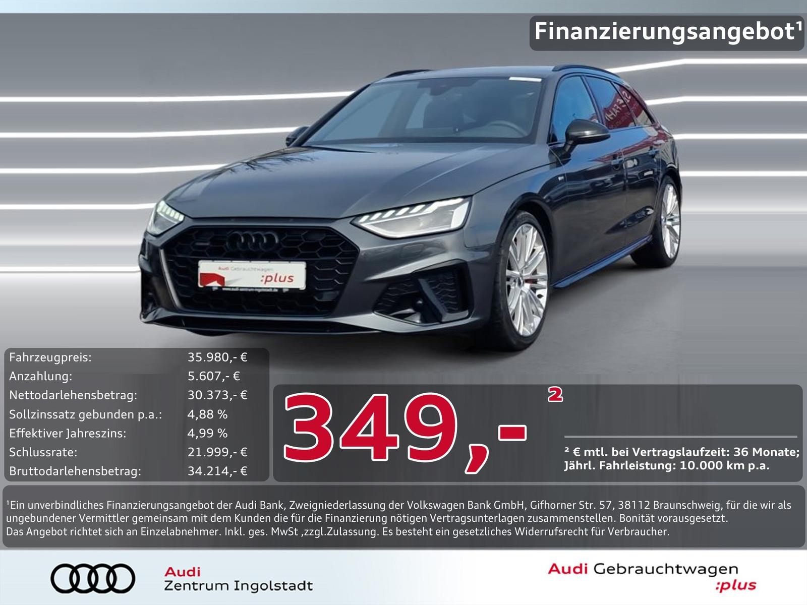 Audi A4 Avant 50 TDI qu S line competition MATRIX AHK