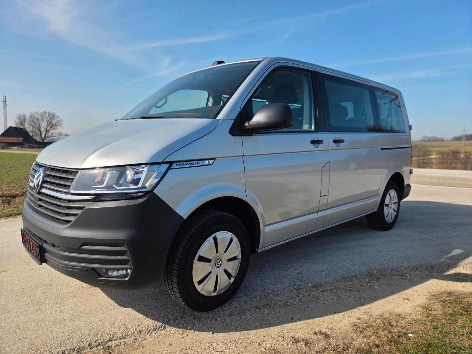 Volkswagen T6 Caravelle 8Sitzer 2xSchiebetür 2xKlima Flügel