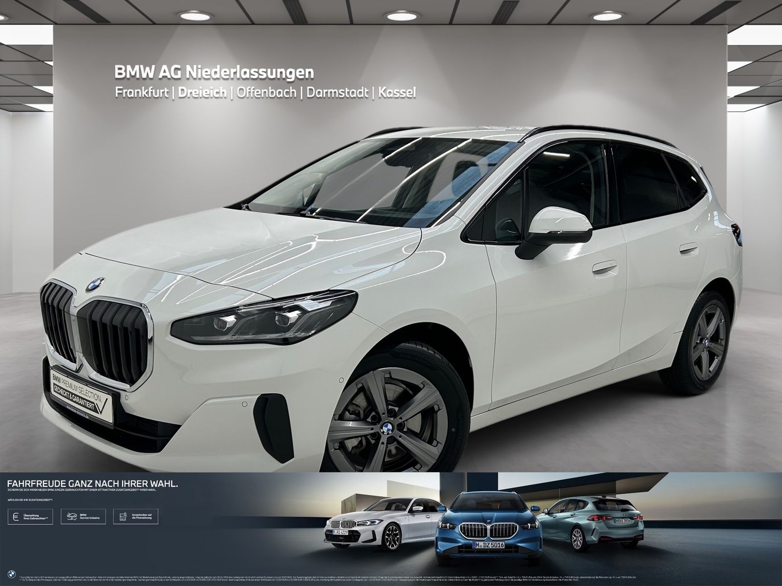 BMW 220i Active Tourer AHK Kamera LED Sitzheizung