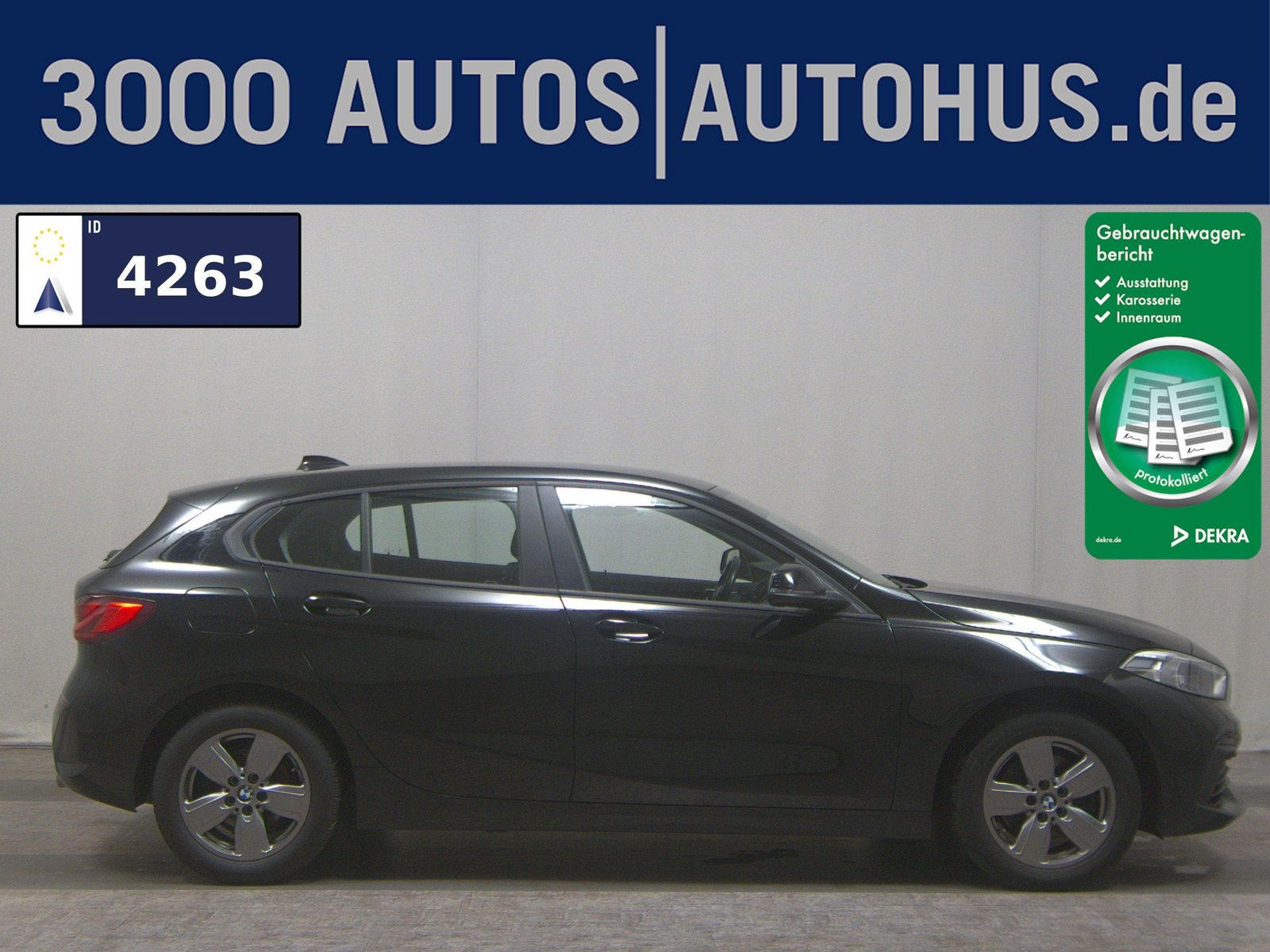 BMW 118dA Advantage T-Leder Navi LED LC Pro AHK HiFi