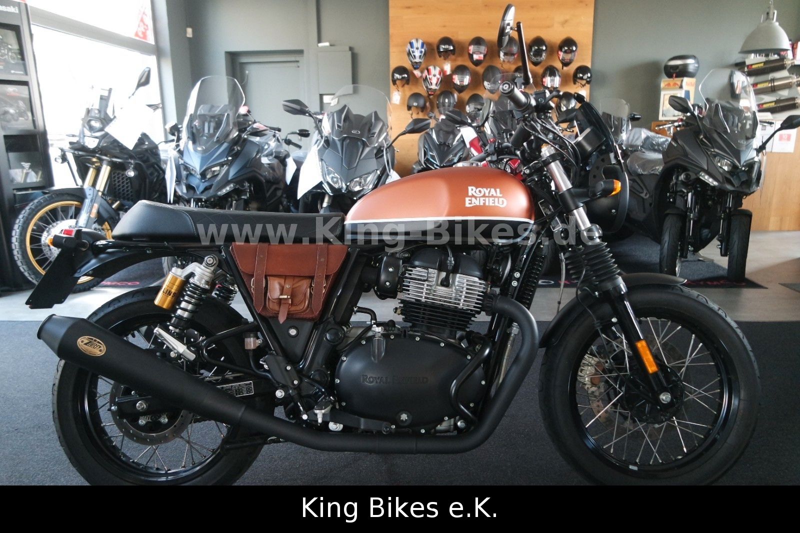 Fahrzeugabbildung Royal Enfield Interceptor 650 - Öhlins - Zard Auspuff - TOP -