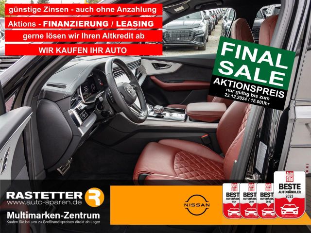 Audi SQ7 7Sitze+PanoSD+360+HUD+Black+Rauten+AHK+22Z+P