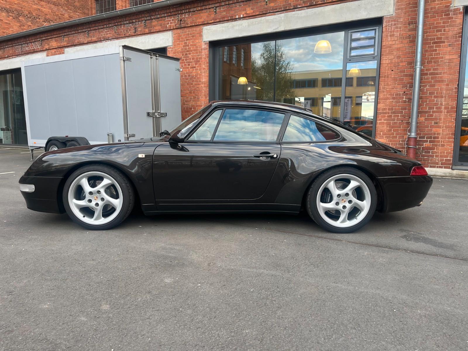 Porsche 993 Carrera 2 SCHALTER/LEDER BORDEAUXROT/SH