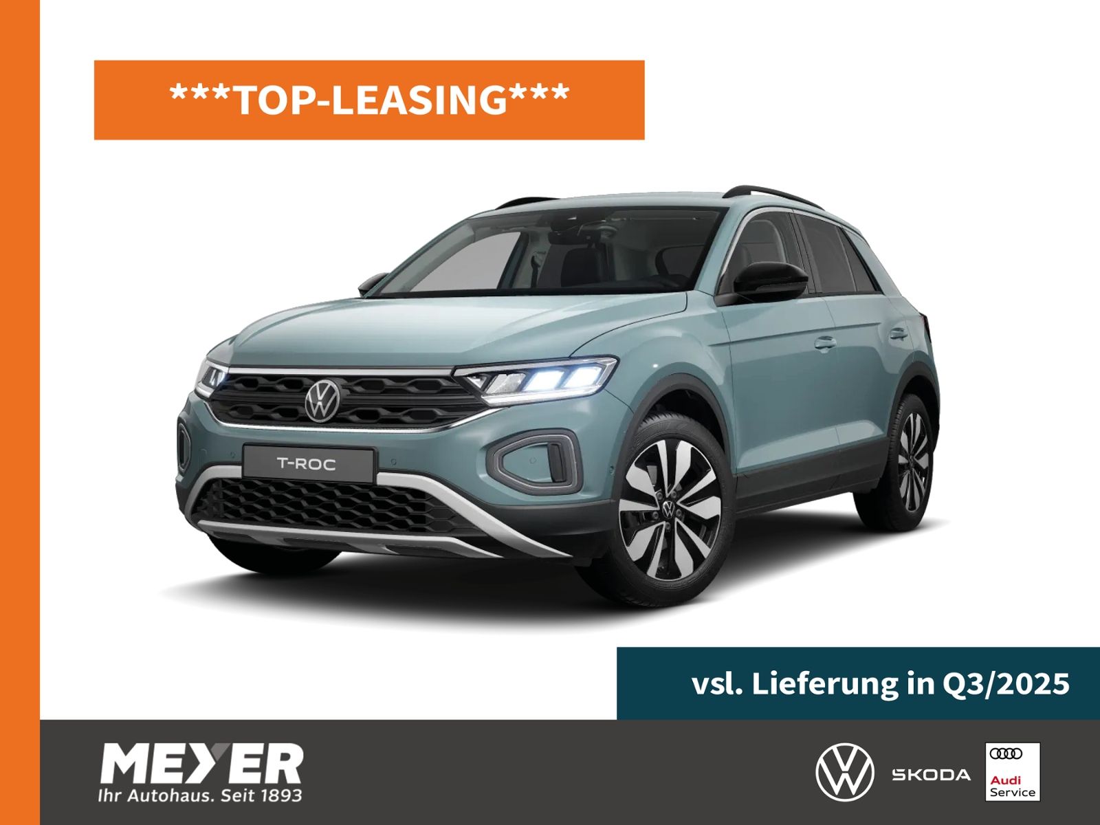 Fahrzeugabbildung Volkswagen T-Roc GOAL 1.5 TSI DSG *AHK,Navi,Rückfahrkamera*