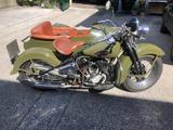 Harley-Davidson 750 WLA mit Beiwagen  - HARLEY-DAVIDSON WLA