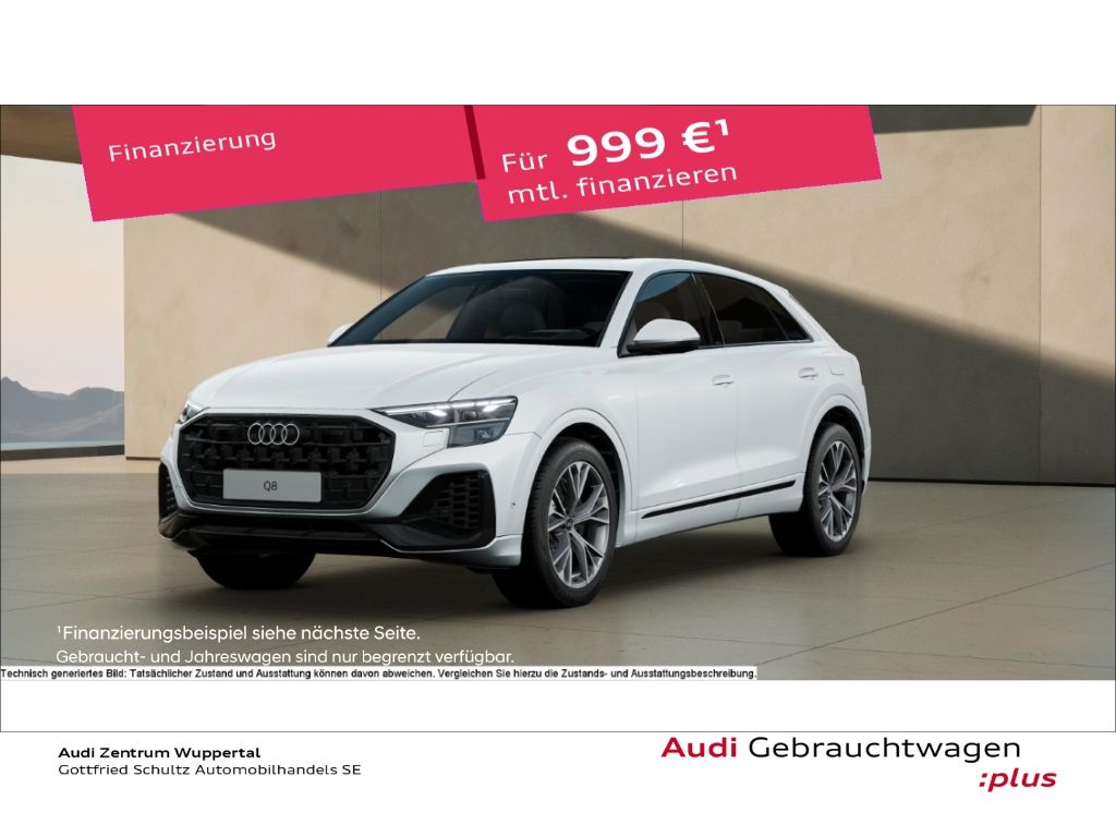 Audi Q8 TFSI E quattro ACC PANO MATRIX AHK KAMERA Neu