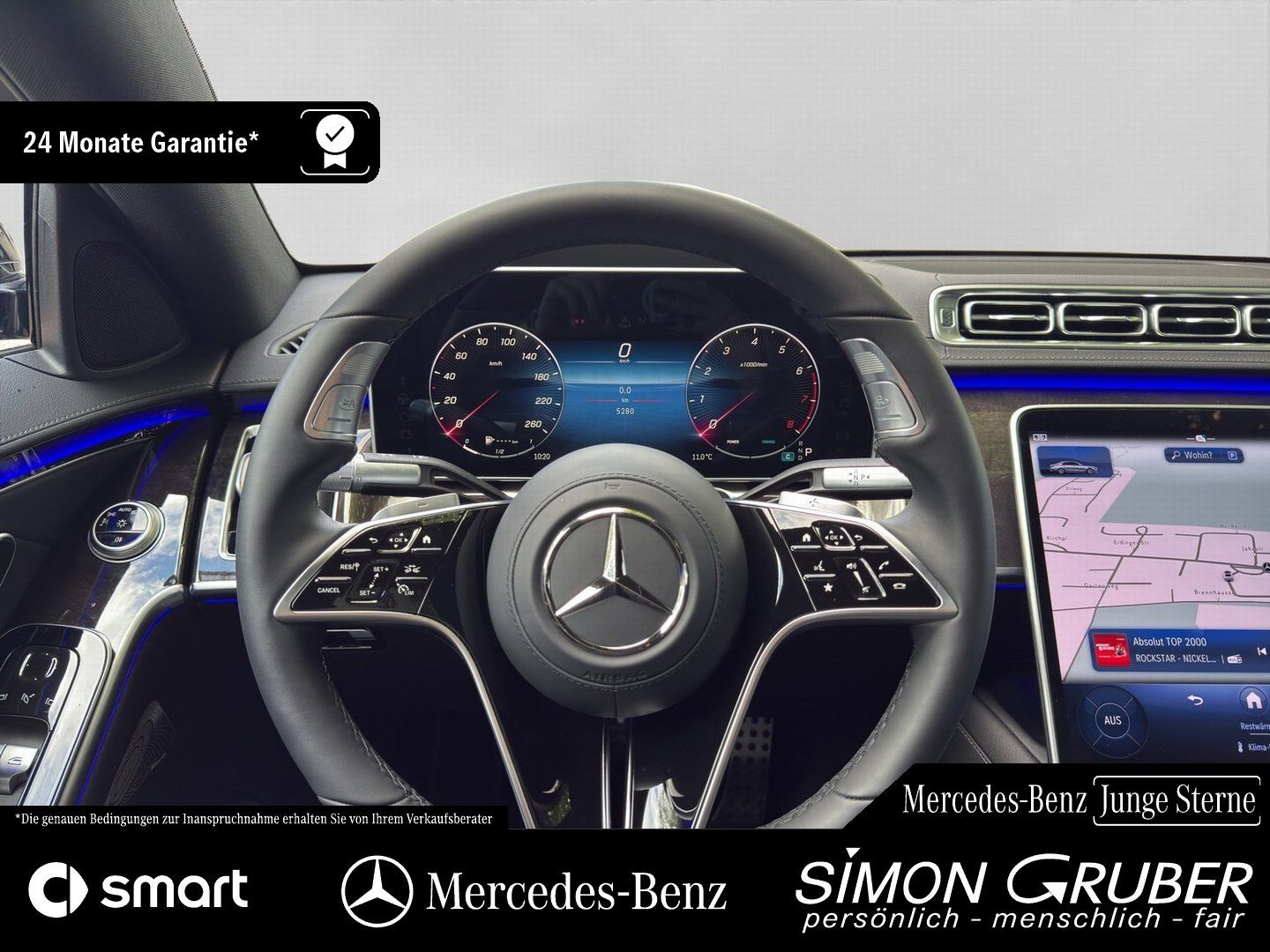 Fahrzeugabbildung Mercedes-Benz S 580 4M L AMG Night First-Class Executive Chauf