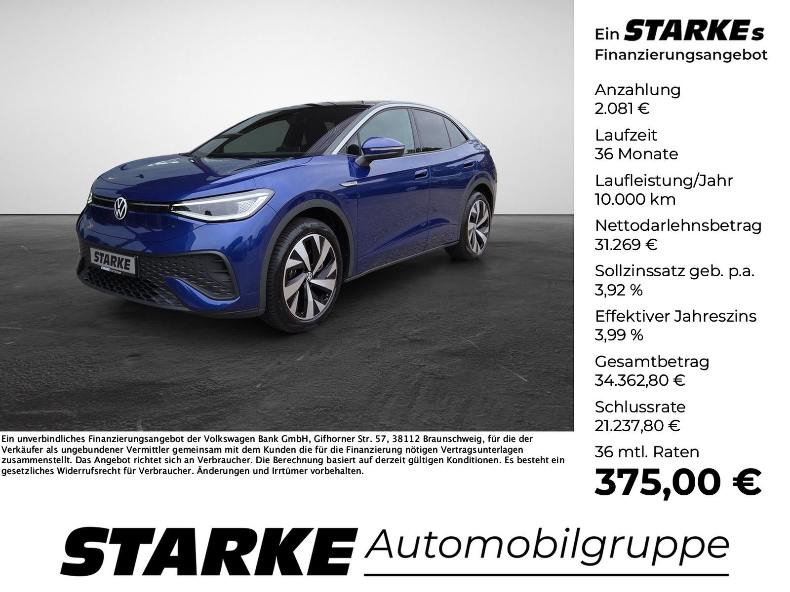 Volkswagen ID.5 Pro LED-Matrix AHK Navi WäPu Kamera