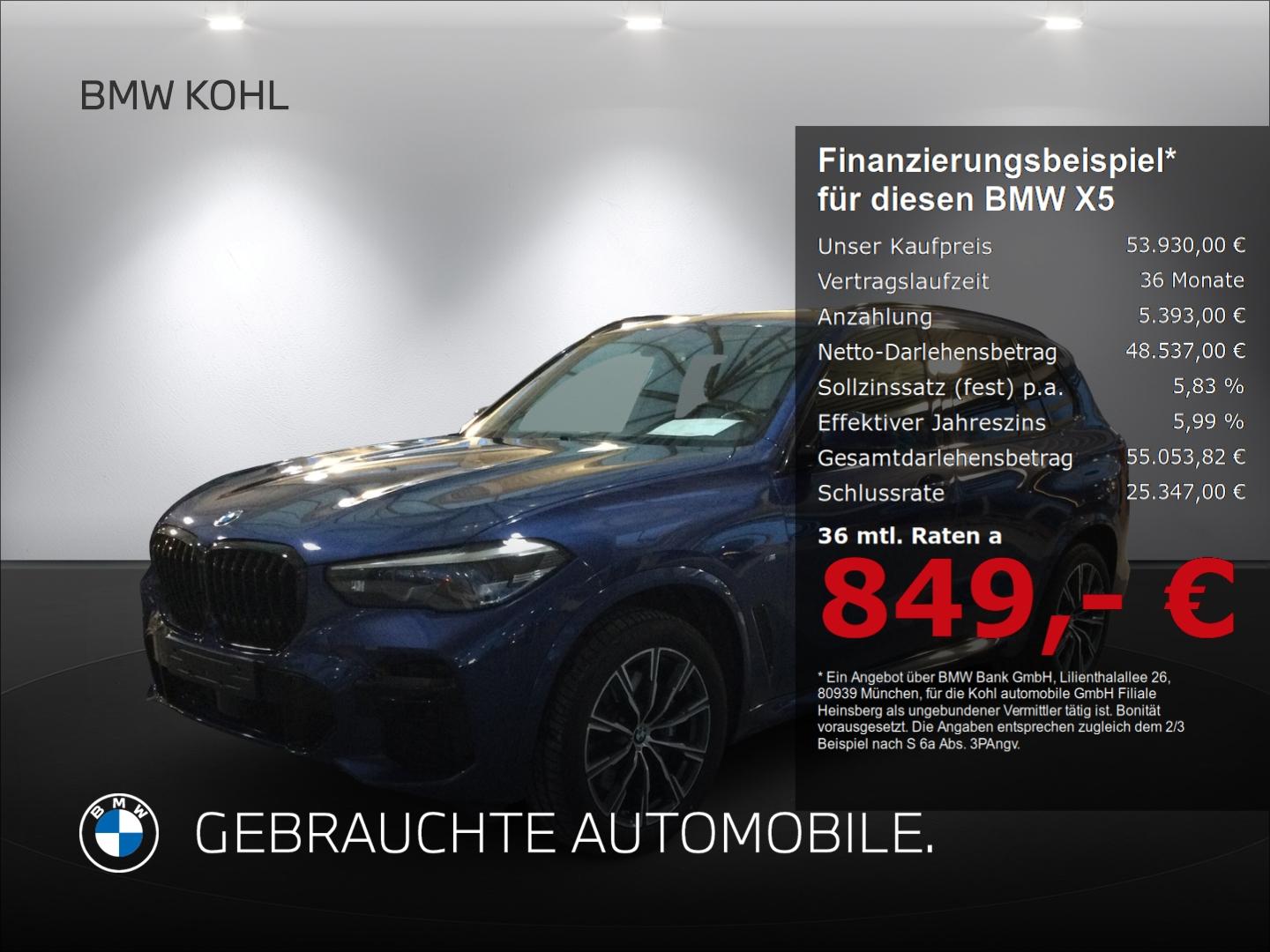 BMW X5 xDrive25d M Sport Anhängerkupplung Standheizu