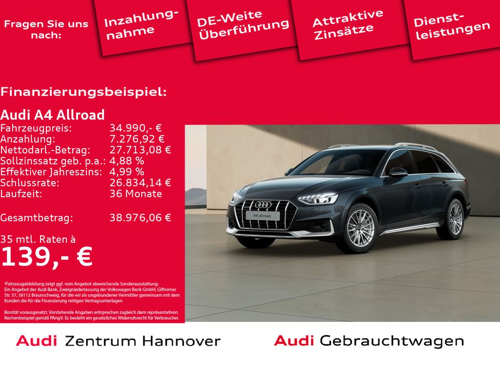 A4 allroad 40 TDI quattro Matrix LED Navi Bang &