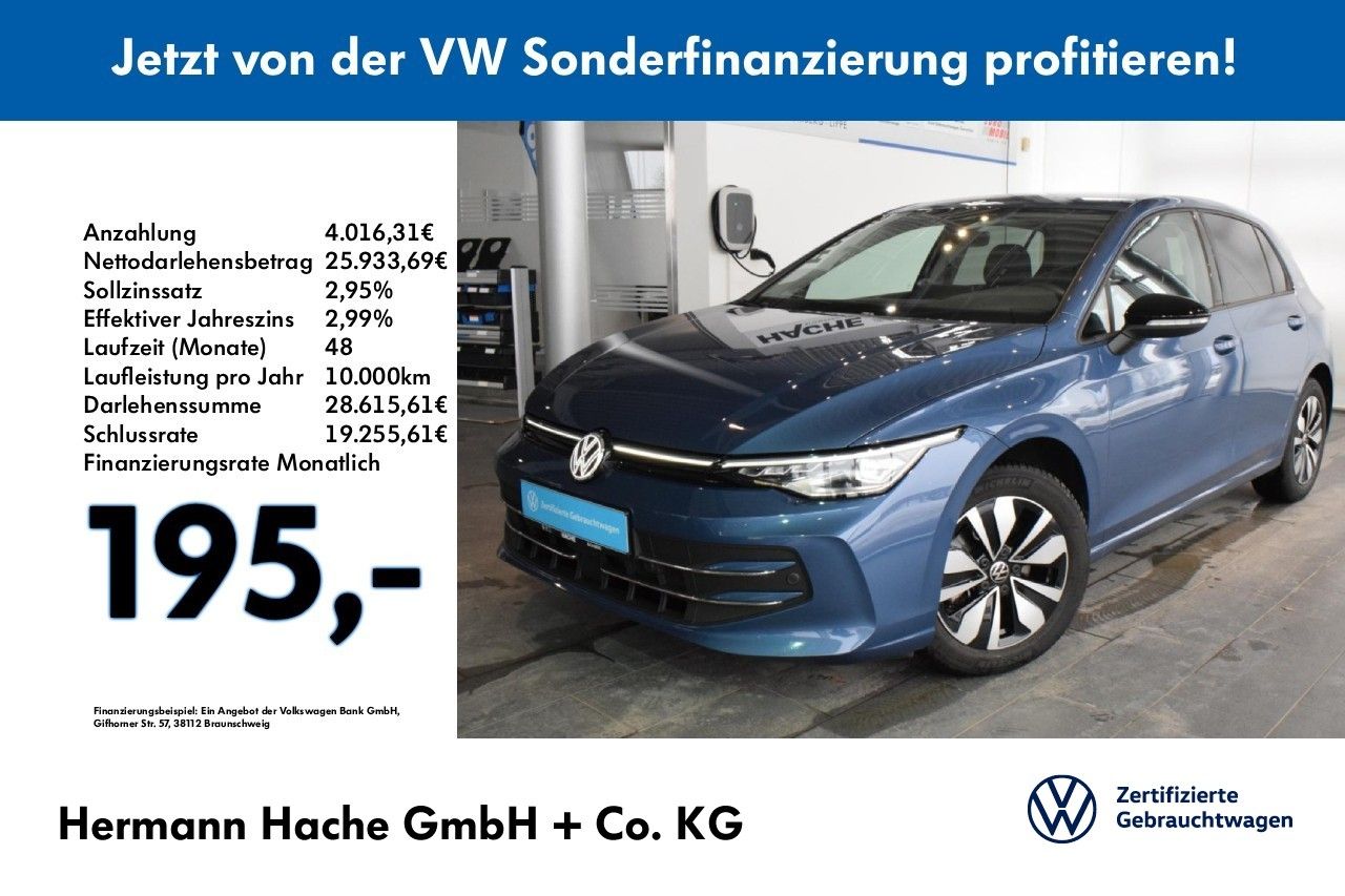 Volkswagen Golf 8 Goal 2.0 TDI DSG AHK NAVI SHZ Klima Navi