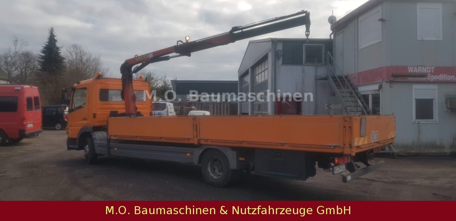 Fahrzeugabbildung Mercedes-Benz Atego 822 / Palfinger 6001/