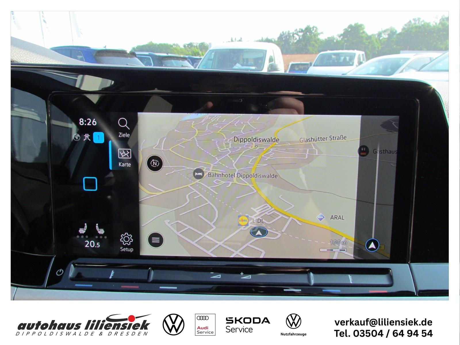 Volkswagen Golf 8 Variant 2.0 TDI Life ACC/LED/NAVI/DAB, миниатюра 20