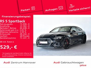 Audi Leasing Angebot: Audi RS 5 Sportback 2.9 TFSI quattro Laser HuD Pano B