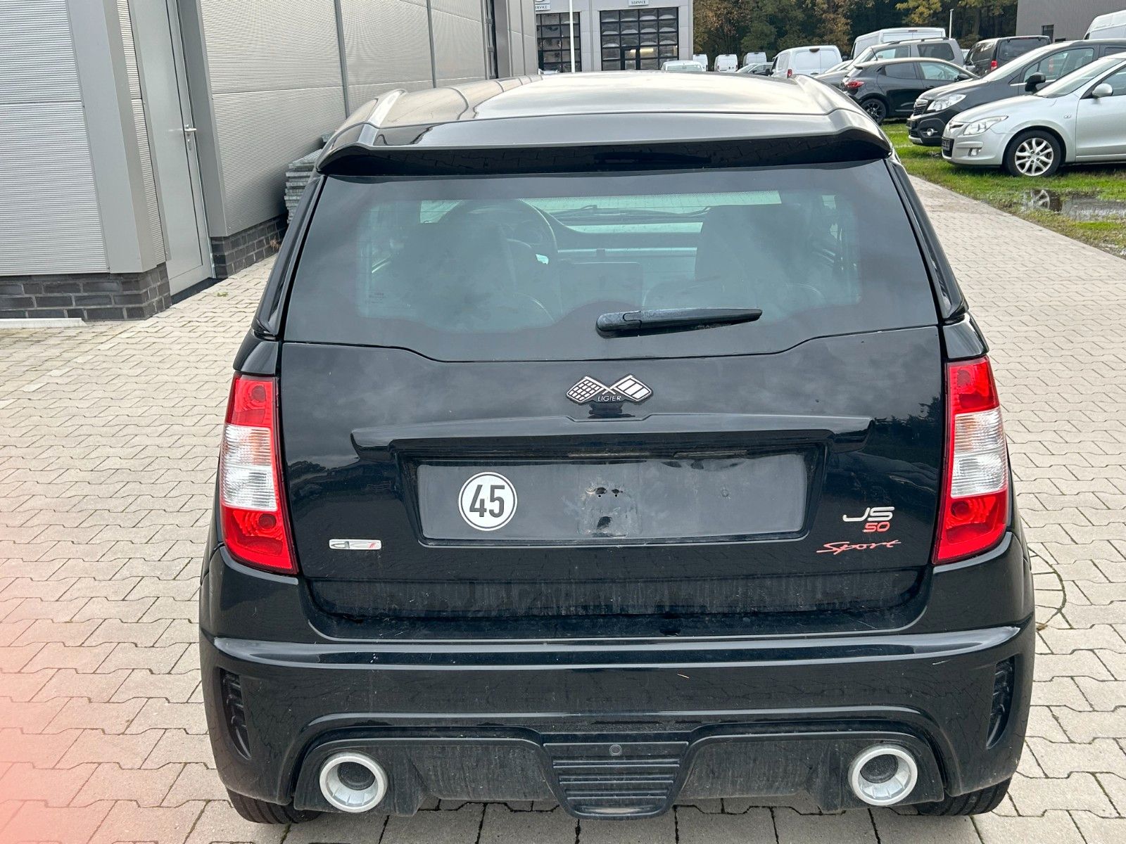 Fahrzeugabbildung Ligier JS 50 Sport Unfall