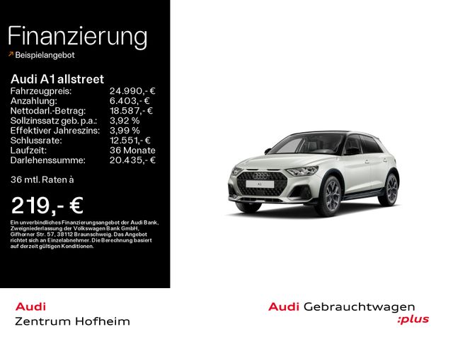 Audi A1 allstreet 30 TFSI*Virtual*Smartphone Interfac