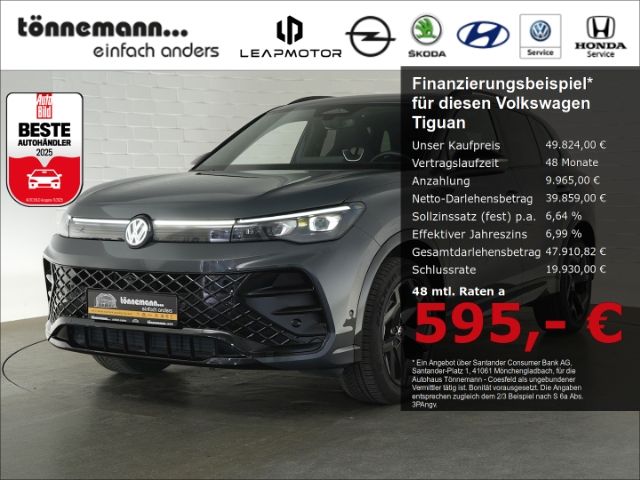 Tiguan R-LINE TDI DSG 4MOTION+AHK+RÜCKFAHRKAMERA