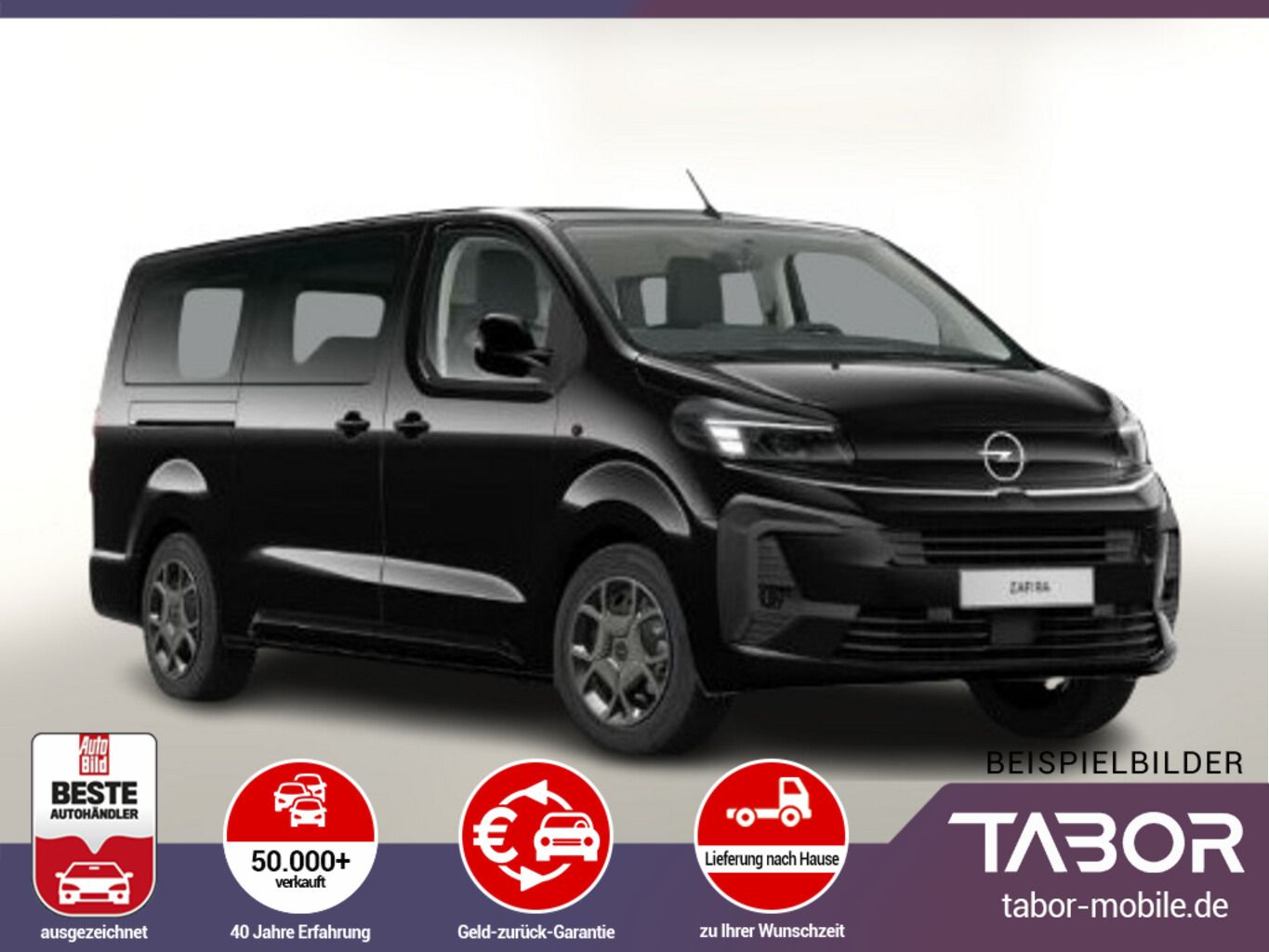 Opel Zafira Life 2.0 180 AT8 XL Nav Kam PDC SHZ LHZ