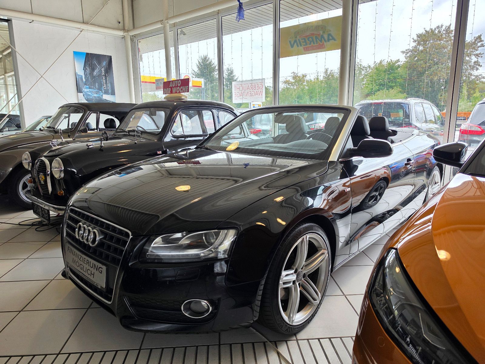 Audi A5 Cabriolet 2.7 TDI+S LINE+VOLLLEDER+NAVI+