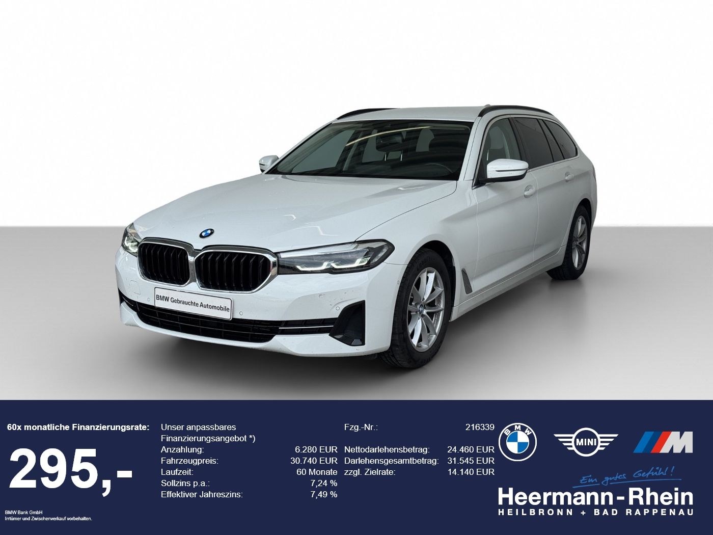 BMW 520dA Tour. LiveCock.DriveAss.AHK.ParkAss.SHZ.