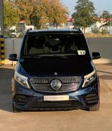 Mercedes-Benz V300 d LANG AMG-LINE NAVI DISTRONIC LED EL.TÜREN - Mercedes-Benz mit Diesel-Antrieb: Blau