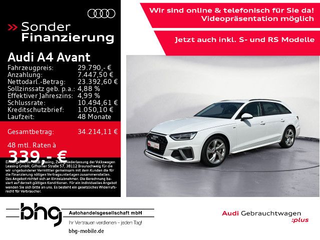 Audi A4 Avant 40 TFSI S-line LED/Navi/EPH/Assist/uvm. imagem 2